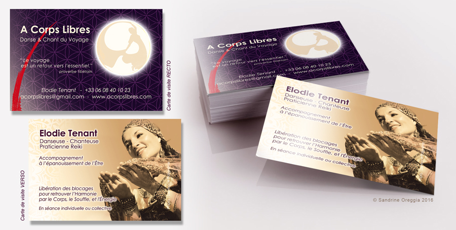 carte de visite a corps libres